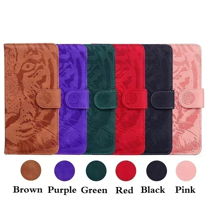Elegant Leather Flip Wallet Case - Stand Function & Full Protection