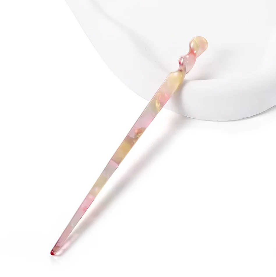 Chinese Style Vintage Acetate Resin Hair stick Women Hairpins Hair Clip Pin Headwear Wedding Jewelry Accessories