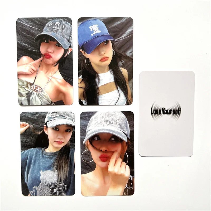 4pcs/set KISS OF LIFE Artificial Respiration KIOF Album LOMO Card Lose Yourself Postcard Fan Collection Gift Photo Card