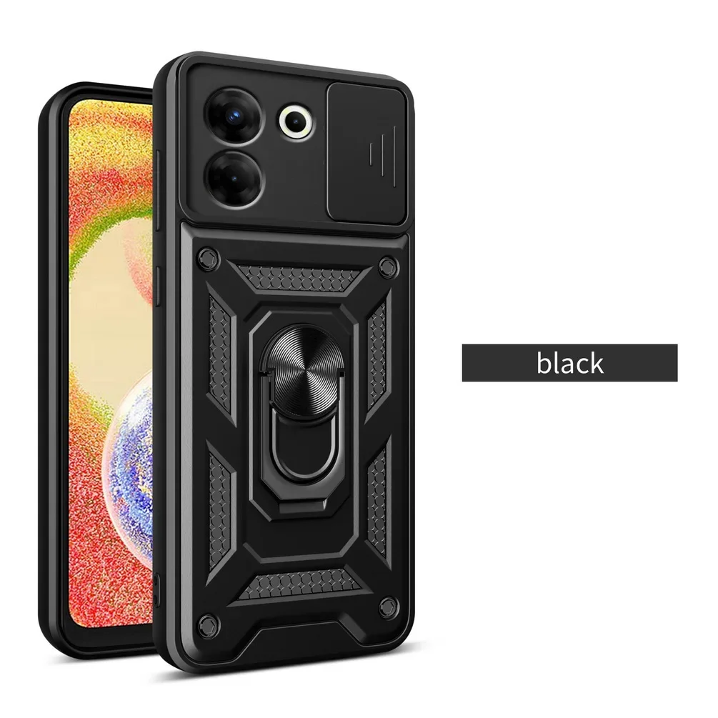 Enhanced Armor Hybrid Ring Cover with Camera Protection