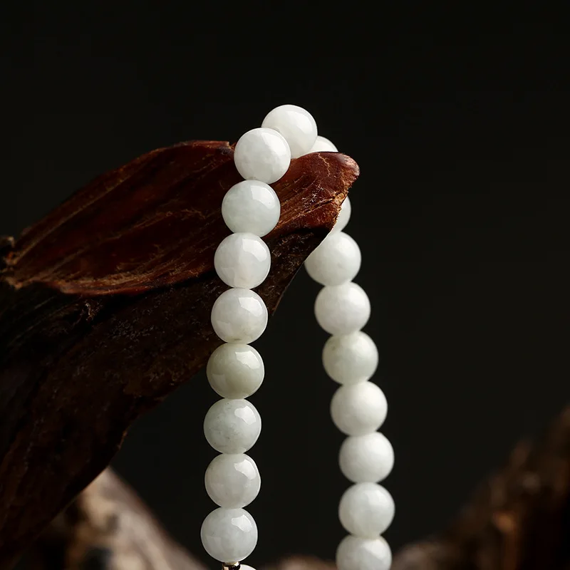 Wasser tropfen Muschel Blume Anhänger Armband Frau natürliche Jade Smaragd Achat Perlen Armband verstellbare Armreif Charm Schmuck – Detail 6