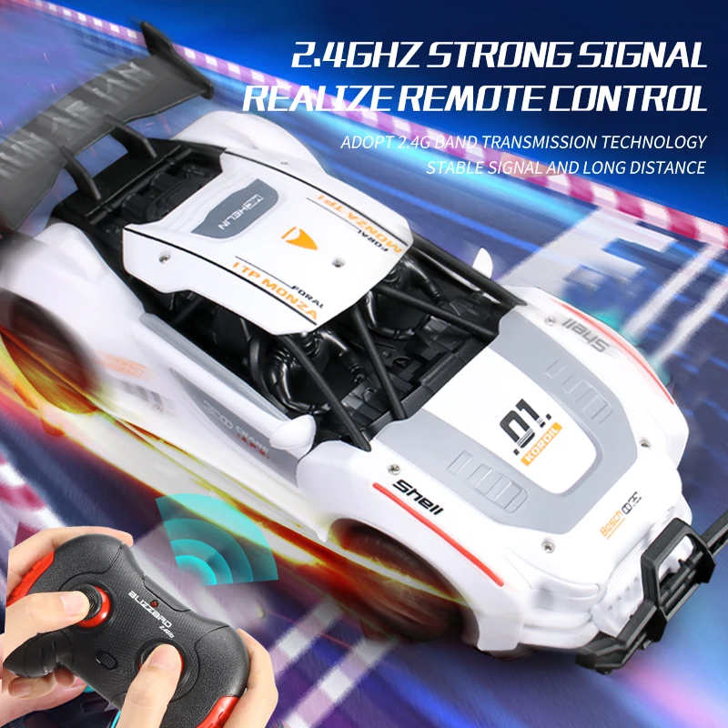 

Rc Car 2.4G 1:14 Racing Drift High-Speed Remote Control Cars Activity Door Electric Vehicle Toys for Boys Kids Gift