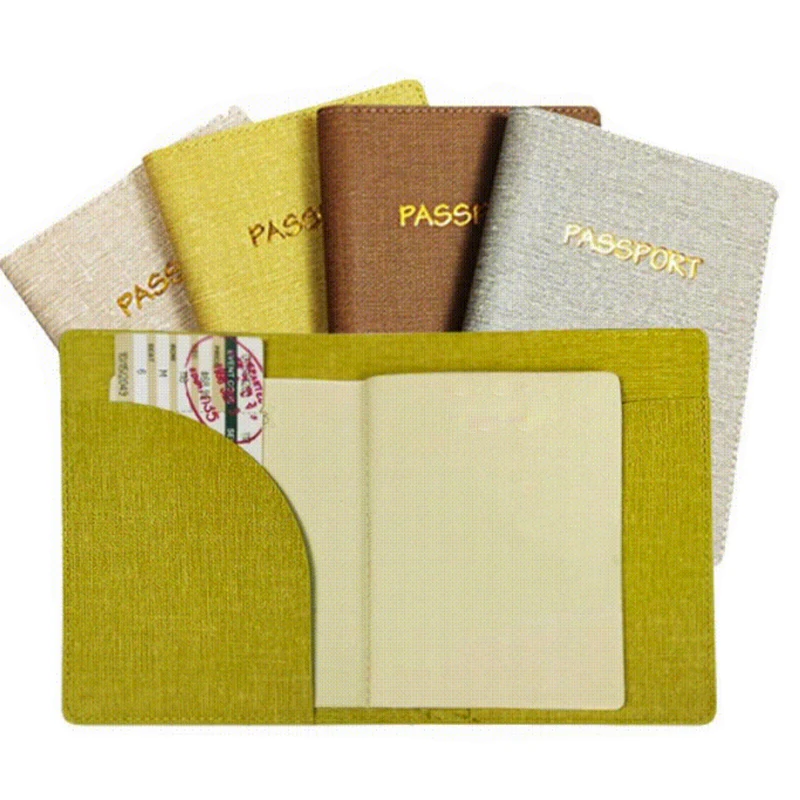 Passport Tickets Bag Cover Passport Covers Purse Holder Women Men