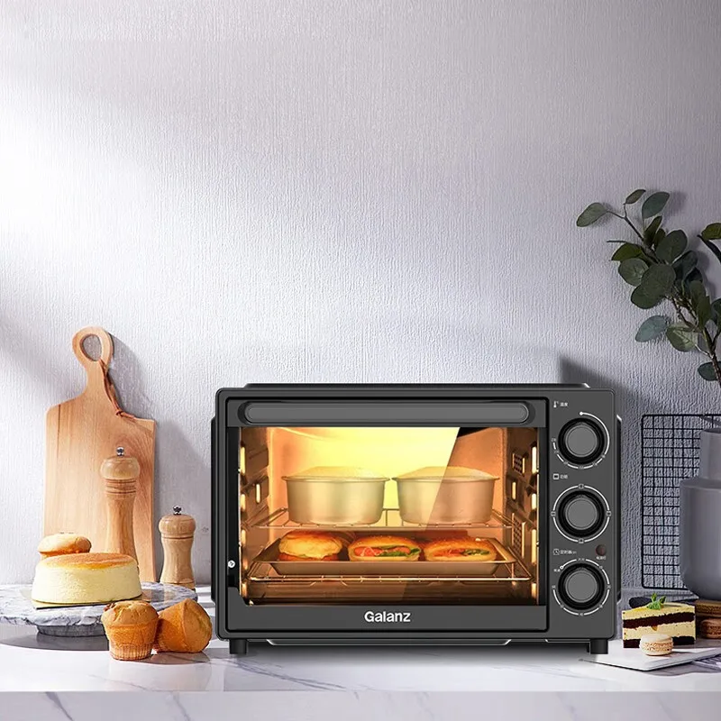 Electric Oven Household Oven Separate Heating From Top To Bottom Precise Temperature Control 32L Multi layer Baking Position K12