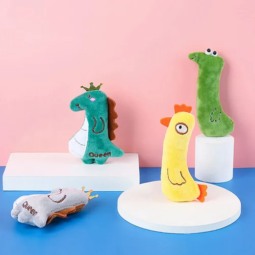 캣닙 애완 동물 장난감 용품, 강아지 새끼 고양이 치아 연삭 고양이 봉제 엄지 베개, 입 보호, 애완 동물 액세서리 3