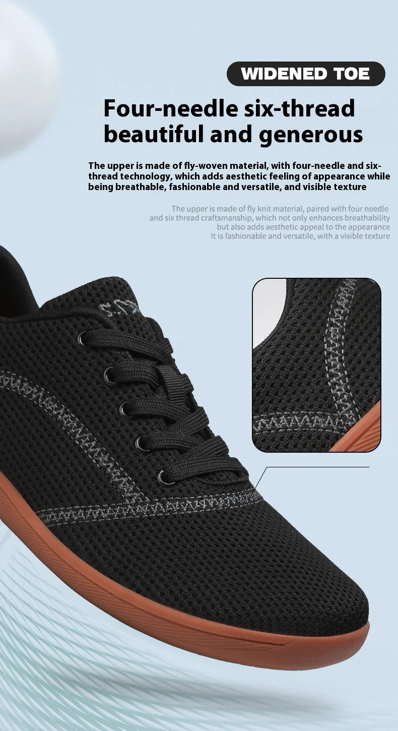 Scarpe da passeggio a piedi nudi con punta larga per donna, scarpe da trail minimaliste, traspiranti e comode_voghion.com
