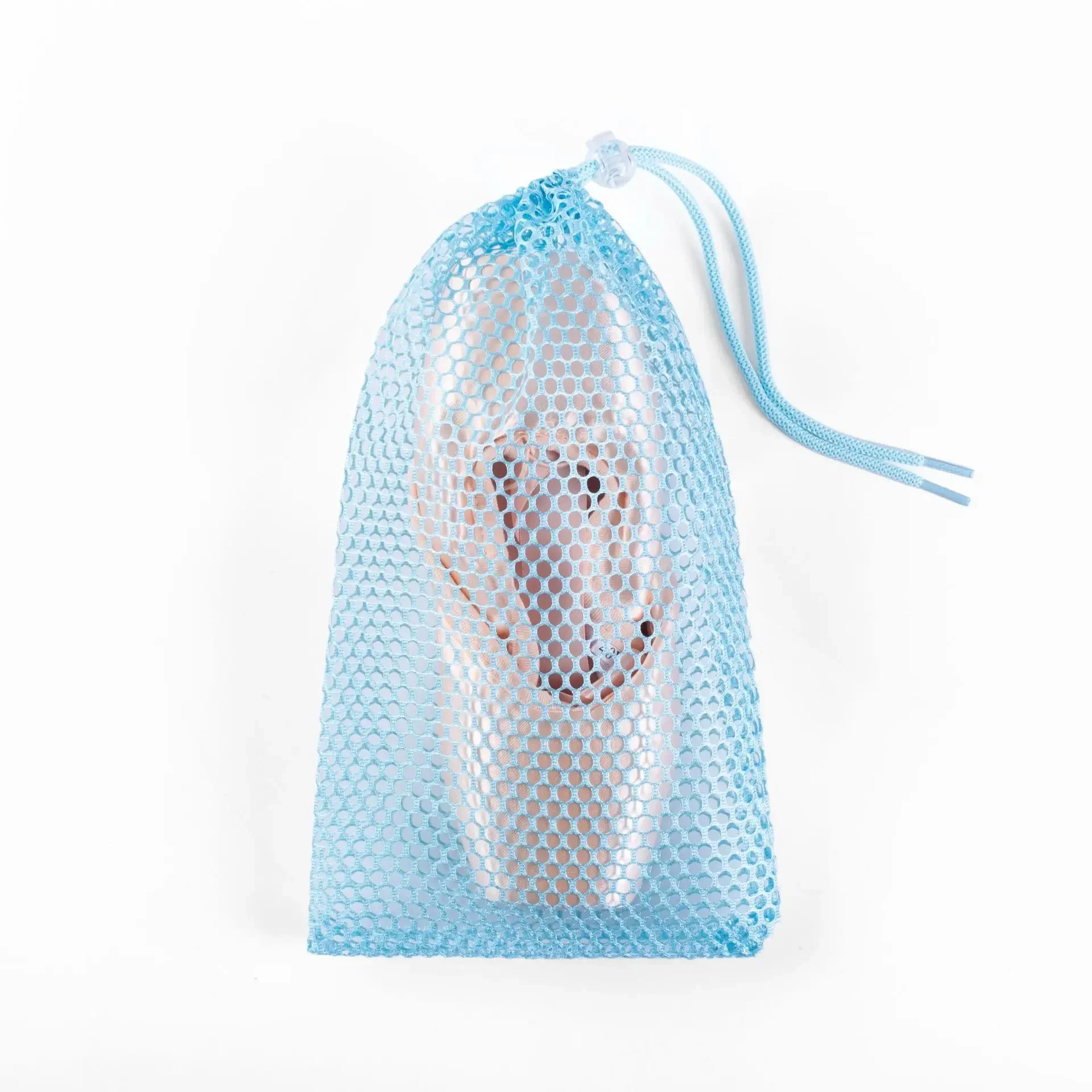 Durable Polyester Mesh Drawstring Bag Multi Purpose Outdoor Travel Stuff Sack Storage Bag Camping Bottle Pot Pan Carrier Pouch