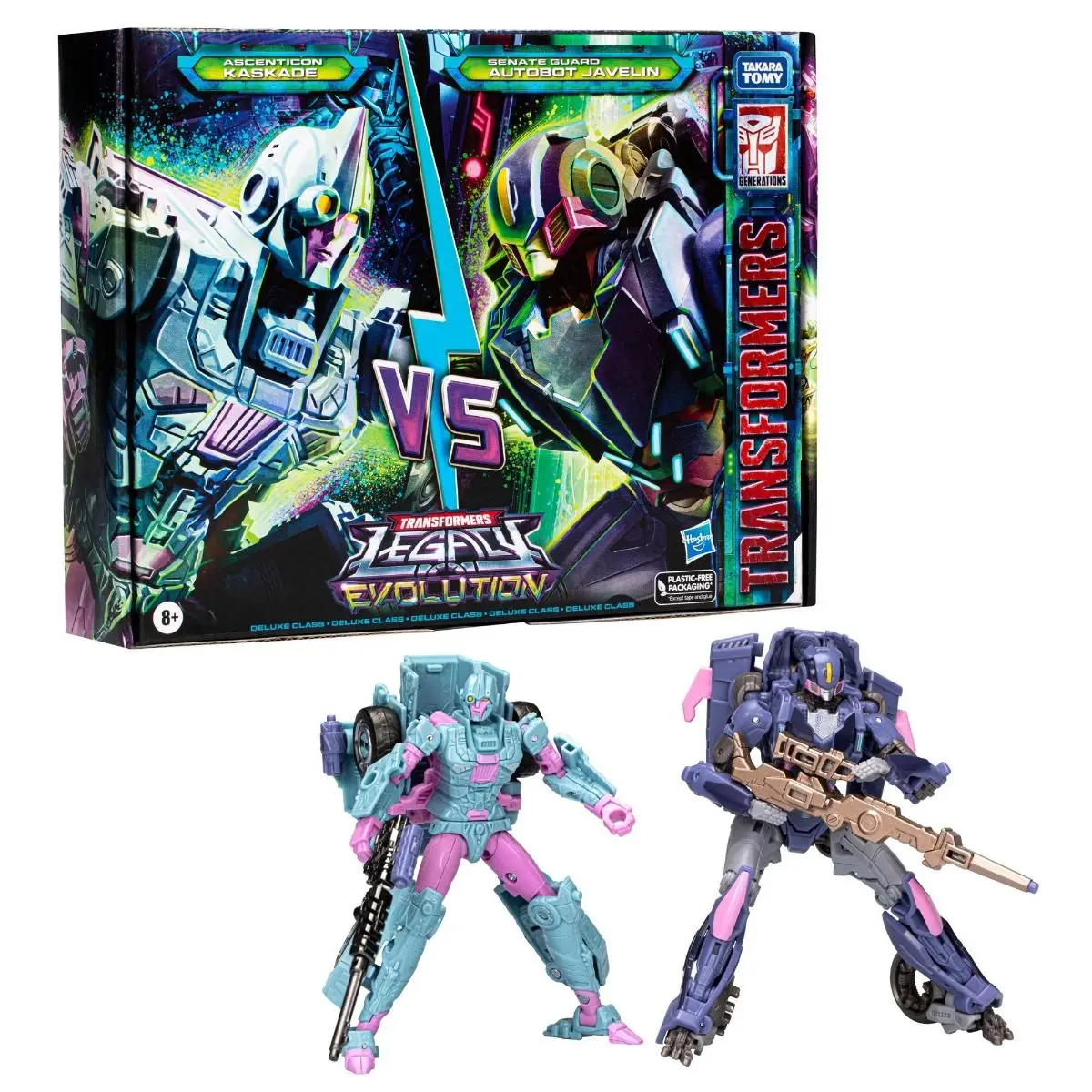 

In Stock TOMY Transformers Legacy Evolution Deadeye Javelin Ascenticon Kaskade Action Figure Model Toy Collection Hobby Gift