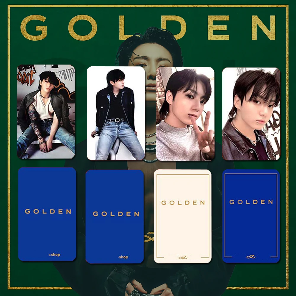 Kpop фотооткрытки ATEEZ GOLDEN альбом THE WORLD EP