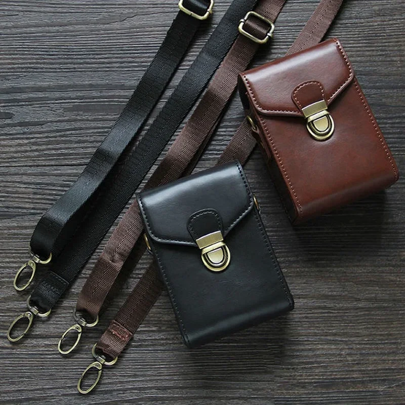 미니 PU 카메라 가방, 레트로 가죽 케이스 커버 스트랩, 캐논 G7X 마크 I..