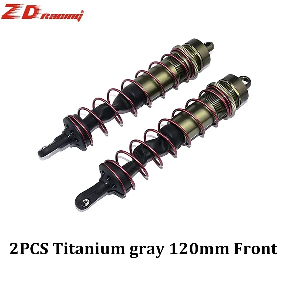 RC Shock Absorbers, 4PCS 130mm 1/8 RC Car Rear Shocks Set Adjustable Damper Springs Compatible With 1/8 Arrma Typhoon 6S HSP DHK HPI Redcat LRP Hobao