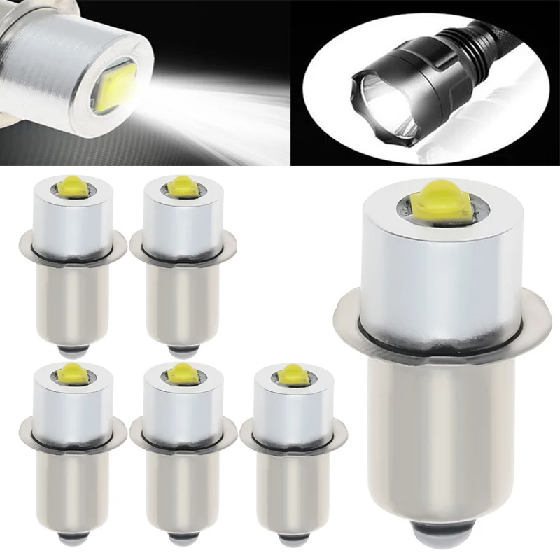 Lampadina LED Per Torcia Akozon – 5W, 450 Lumen, 6-24V, Attacco P13.5S – Ricambio Ad Alta Luminosità - 6