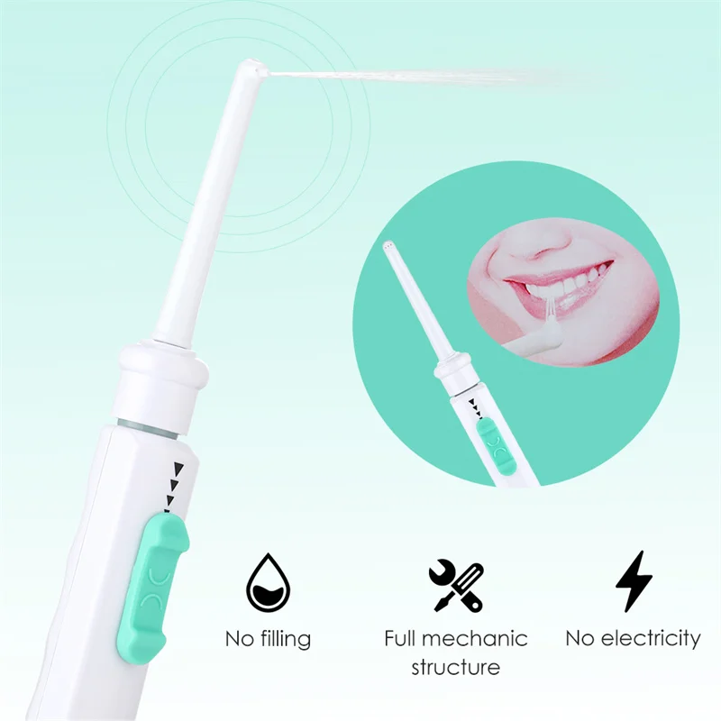 Oral Irrigator Dental Water Flosser Faucet Oral Irrigator Portable Water Jet Teeth Cleaning