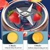 Portable Juicer Blender 300ml Electric Fruit Juicer USB Charging Lemon Orange Fruit Juicing Cup Smoothie Blender Machine 3
