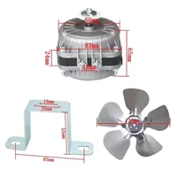 Moteur 25W 35W 40W 60W 75W 100W pour le refroidissement et la condensation des réfrigérateurs, moteur de ventilateur de condenseur de congélateur 1