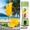 Portable Electric Juicer 6 Blades Squeezer Lemon Orange Mini Juicing Cups  USB Rechargeable Charging Home Juice Maker Machine 1