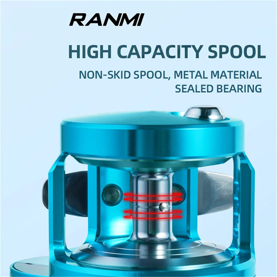 RYOBI RANMI JIGGER BT 海外モデル リール 右モデル 右ハンドル 右巻き用 RYOBI リョービ RANMI JIGGER BT50 海外