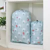Large Capacity Waterproof Oxford Moving Bags Beddings Quilt Blanket Pillow Clothes Storage Organizer Drawstring Big Laundry Bags 4