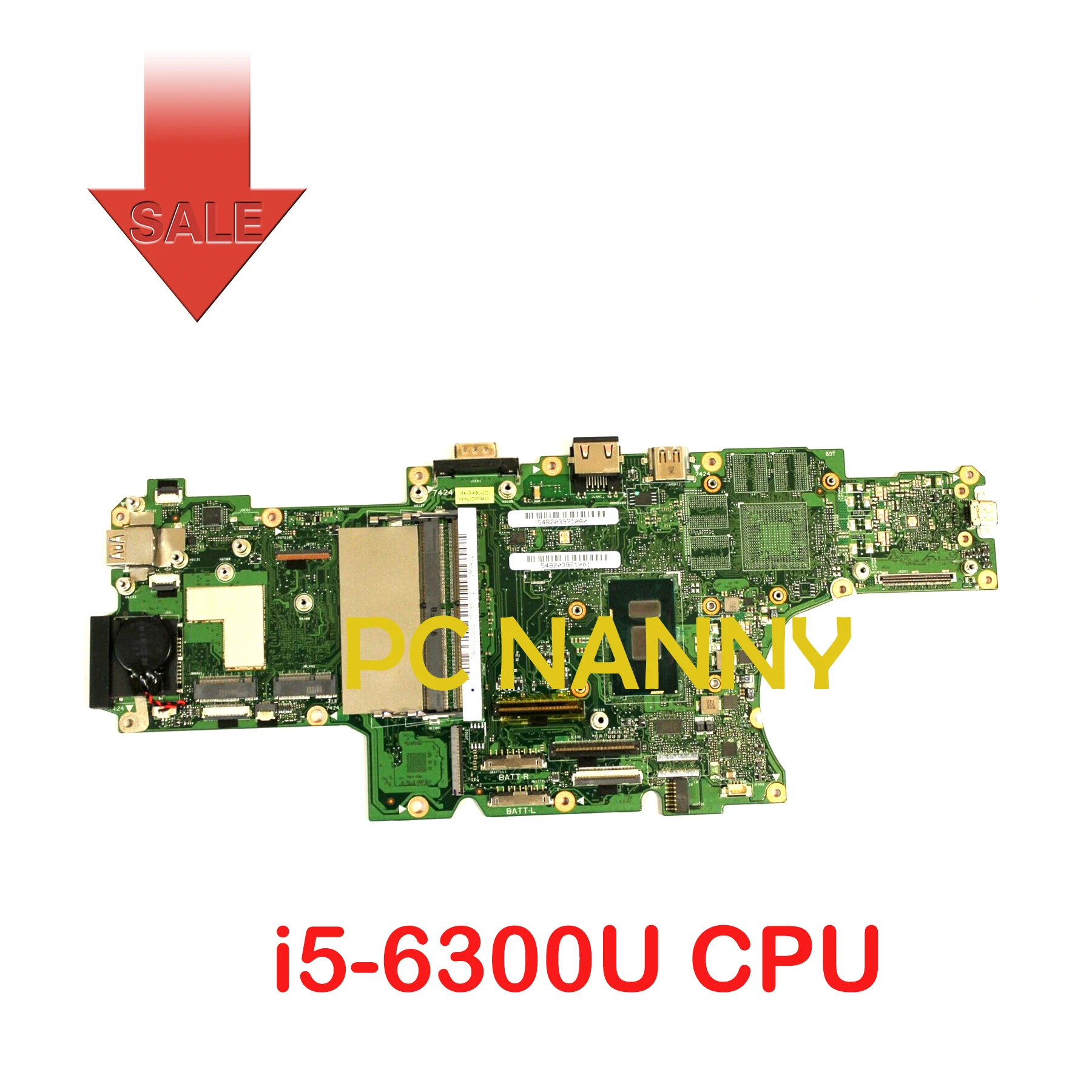 

PCNANNY for DELL Latitude Ruggde 5420 laptop motherboard i5-6300U 03T7WW 3T7WW