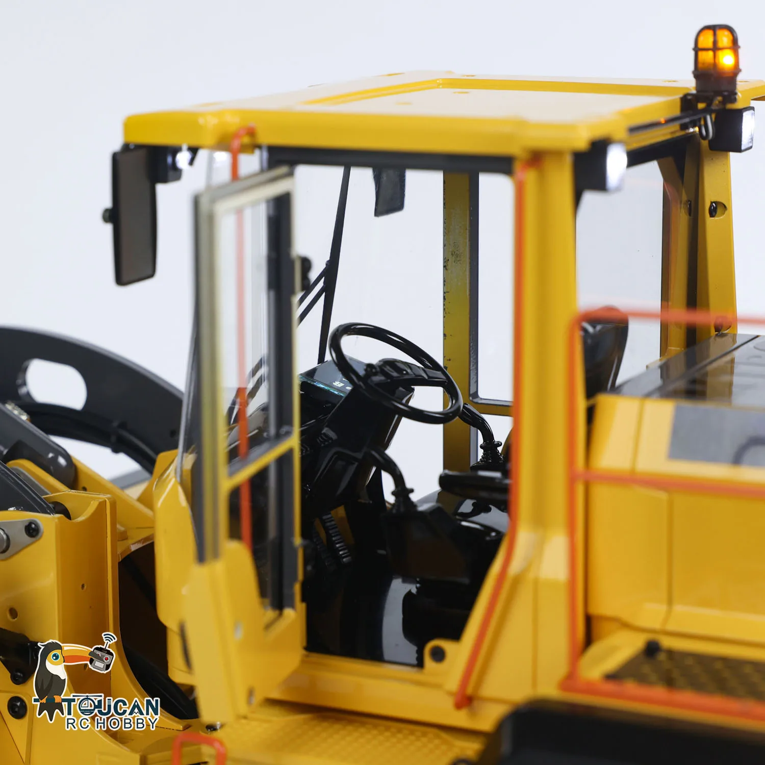 1/14 E260L RC Hydraulic Loader Metal Radio Control Construction Vehicles ST8 Radio Lock Differential Coupler Sound Trucks Toys 6