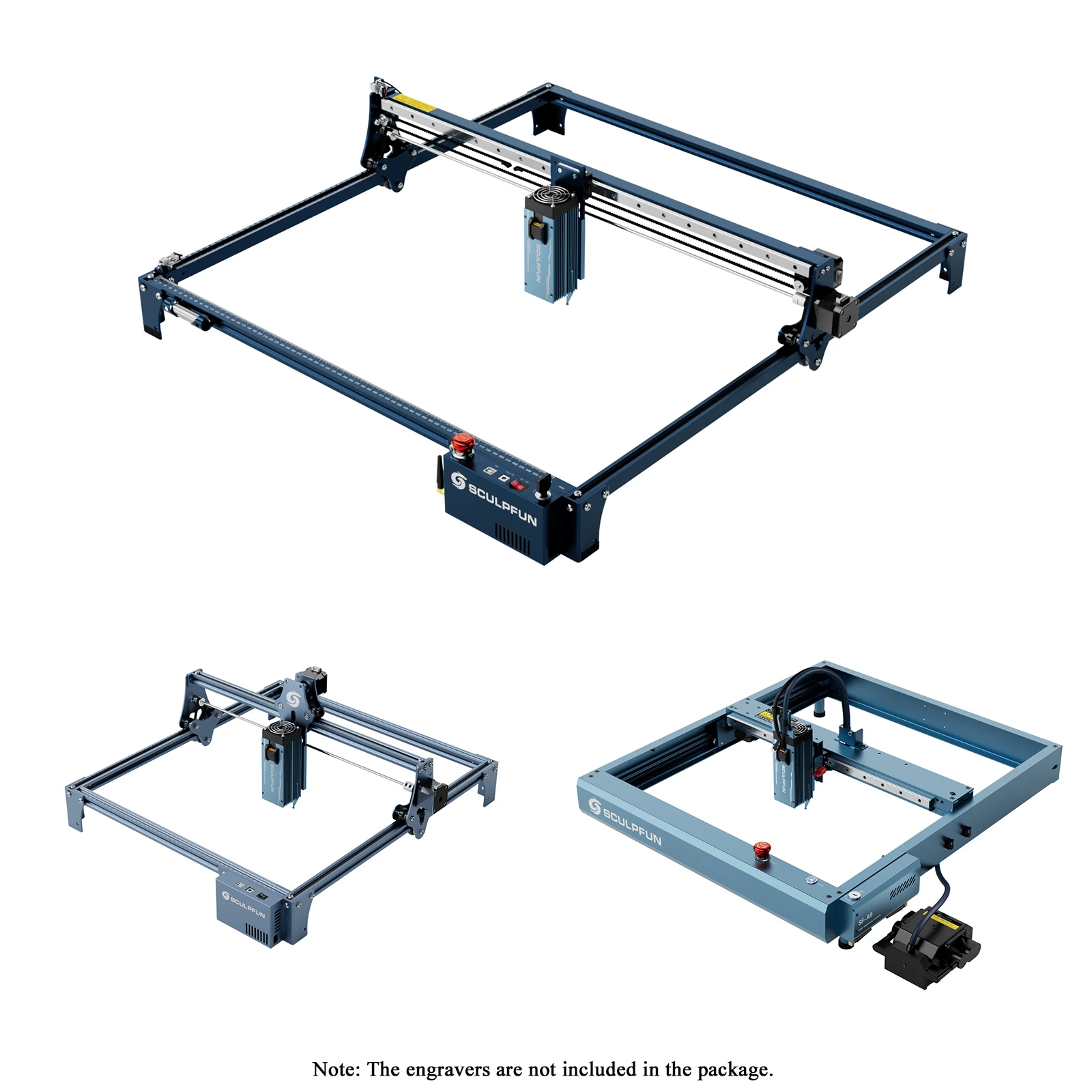 Sculpfun 1064 nm 2 W Infrarot-Lasermodul 0,03 mm ultrafeiner Laserpunktgravur-Laserkopf für S9/S10/S30/S30 Ultra/SF-A9-Serie – Detail 7