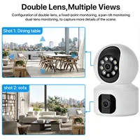 Tuya-Caméra de surveillance intelligente IP WiFi 8MP, dispositif de sécurité domestique, avec vision nocturne et suivi automatique des humains 2