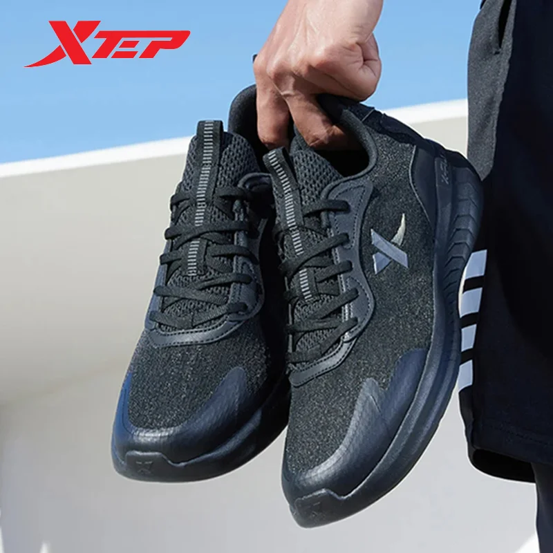 XTEP US7.5~11サイズあります Xtep Running Shoes Men Breathable Mesh Non-Slip Soft Men's