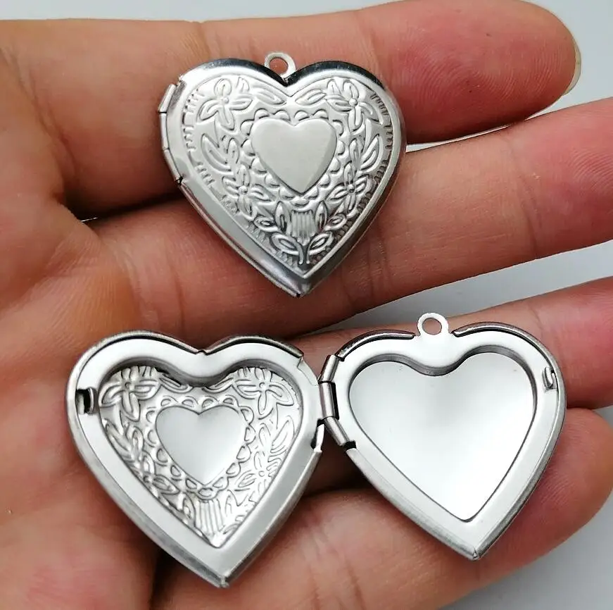 

Ожерелье из нержавеющей стали в форме сердца/цветка для женщин и мужчин, памятное хранилище, кремация, всегда в моем сердце, урна, может вмещать фотографии, 5 шт. в партии