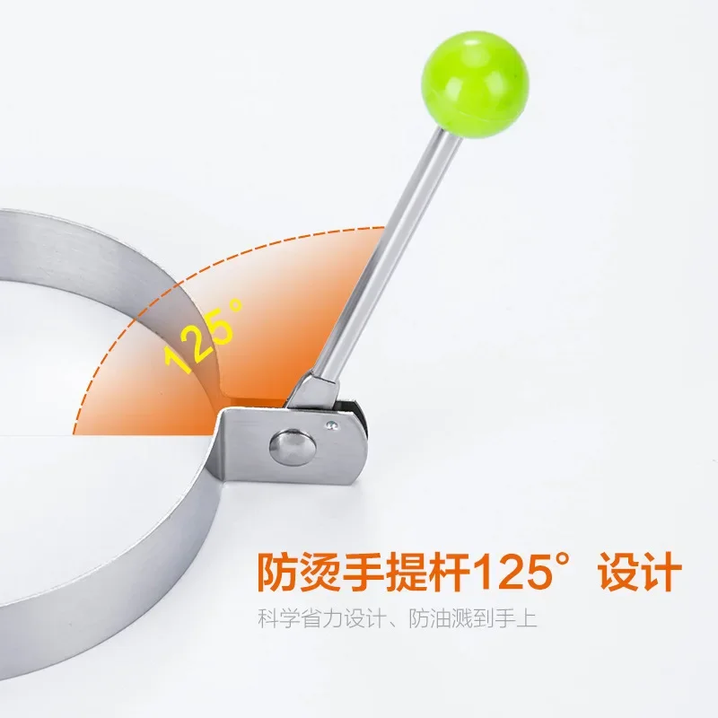 egg mold egg ring Stainless Steel 5Style Fried Egg Pancake Shaper Omelette Mold Mould Frying Egg Cooking Tools Kitchen Accessories Gadget Rings