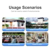 Securexpert 8MP Dual Lens Solar Camera Built-in Battery PTZ 4G WIFI Security Outdoor Camera Humanoid Tracking Color Night Vision 4