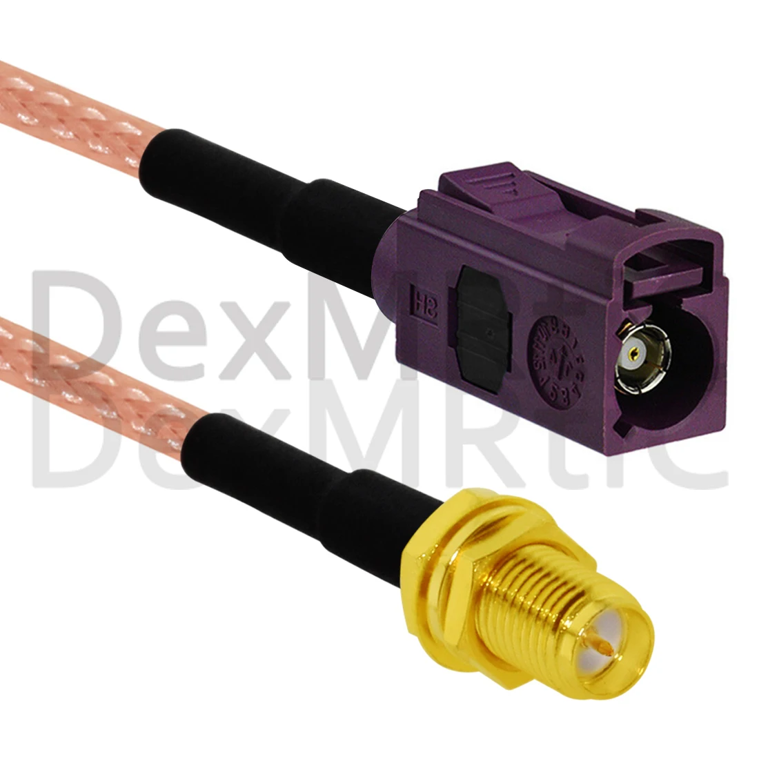 Fakra D Typ Männlich Weiblich Lila Auf SMA Stecker Jack Pigtail Kabel Adapter RG316 15 cm/30 cm/50 cm/100 cm Großhandel NEUE für GPS – Detail 10