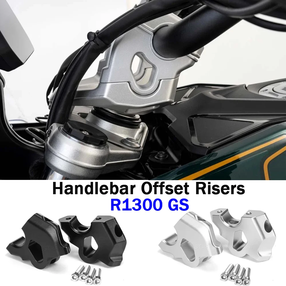 

For BMW R 1300GS Accessories Handlebar Riser R1300GS R1300 GS R 1300 GS Handlebar Offset Risers Handle Bar Clamp Extend Adapter