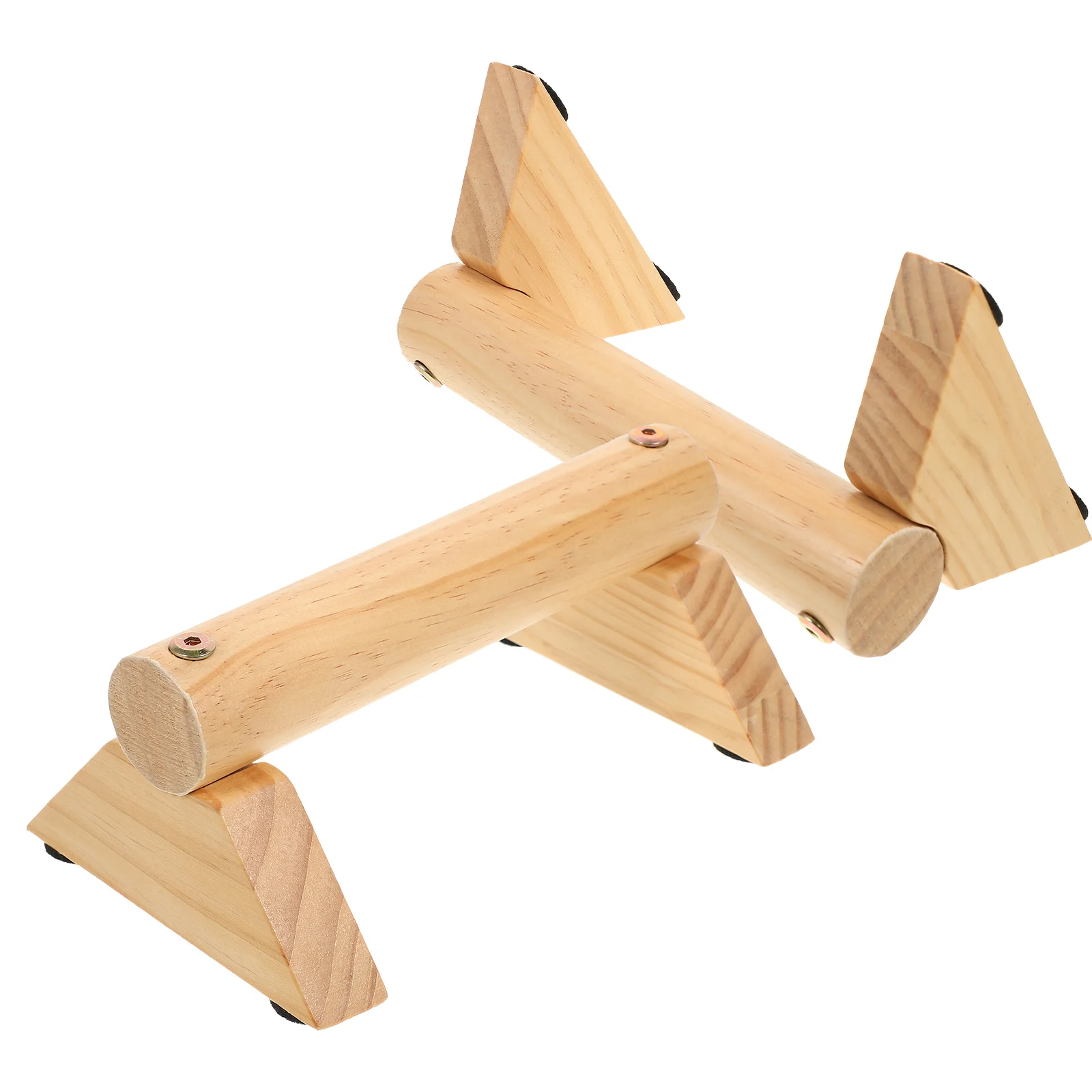 Press-up Handles Wooden Gym Equipment Work Out Handle Abdominal Trainer Workout Press-up Fitness Muscle Trainer Gym Equipment