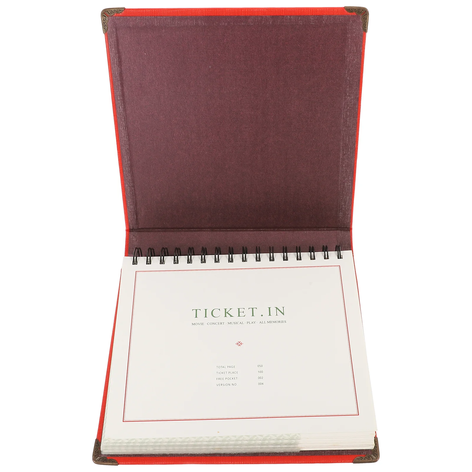 

Note Storage Book Wear-resistant Album Photobook Plane Tickets Commemorative Booklet Loose Leaf Postcards