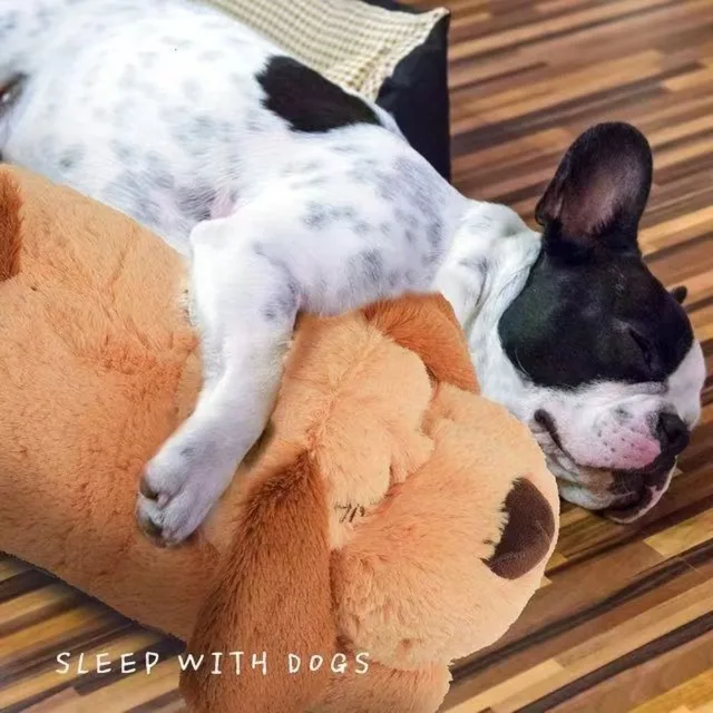 Sleep Aid Heartbeat Plush Toy for Dogs 4