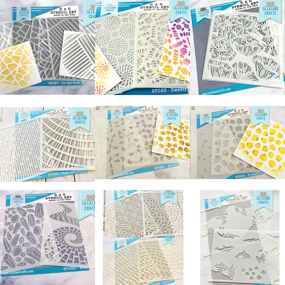 Candy Flower Fish New October Stencil For Scrapbooking Paper Craft Handmade Card Album Punch Art Cutter