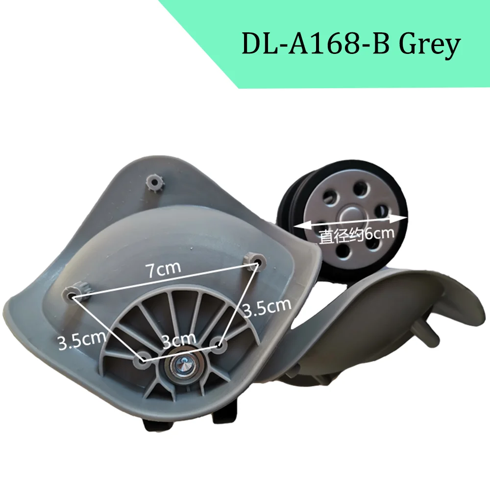 Suitable For DL-191B Universal Wheel Trolley Case Wheel Replacement Luggage Pulley Sliding Casters Slient Wear-resistant Repair