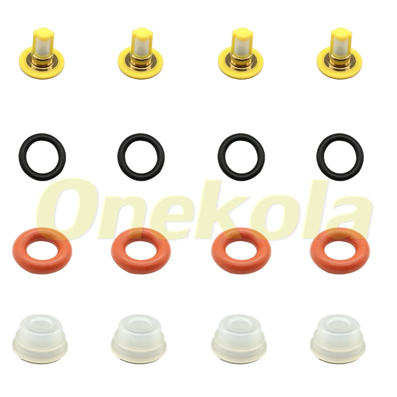 16450-R40-A01 Fuel Injector Seal O-Ring Kit Seals Filters Acura ILX TSX / Honda Accord Civic CR-V 2.4L