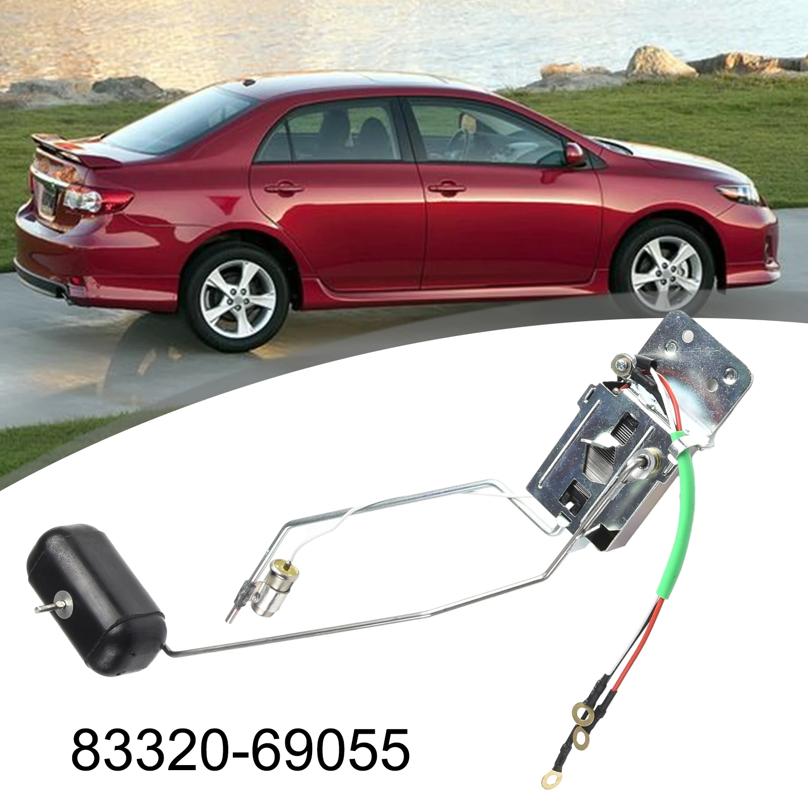 Toyota For Land Crusier LX450 1991 1997 연료 게이지 송신 장치 블랙/실버 색상 정확한 장착품 뛰어난 품질