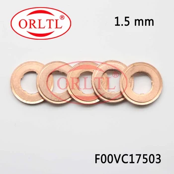1.5mm 구리 워셔 F00VC17503 개스킷 F00RJ01453 보세공 레일 디젤 인젝터 4 개 무료 배송