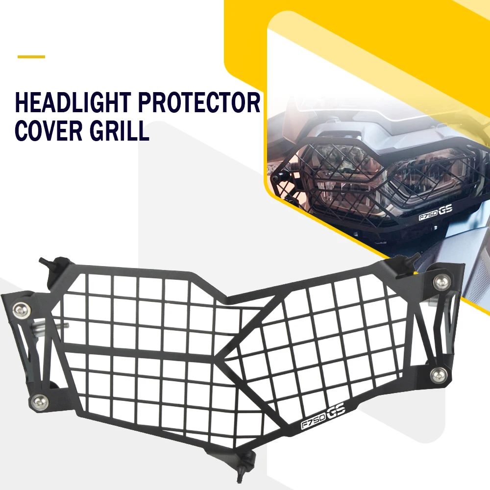 

Motorcycle Accessories Headlight Guard Cover Grille Protector For BMW F 750 GS F750GS F750 GS 2018 2019 2020 2021 2022 2023