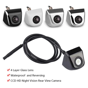Telecamera per retromarcia per auto telecamera per retromarcia e anteriore e a infrarossi visione notturna per Monitor di parcheggio videocamera CCD impermeabile De Ré