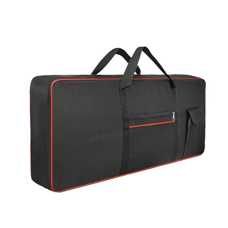 61 Keyboard Bag Waterproof Electronic Piano Cover Case For Electronic Organtronic Organ Red Edge