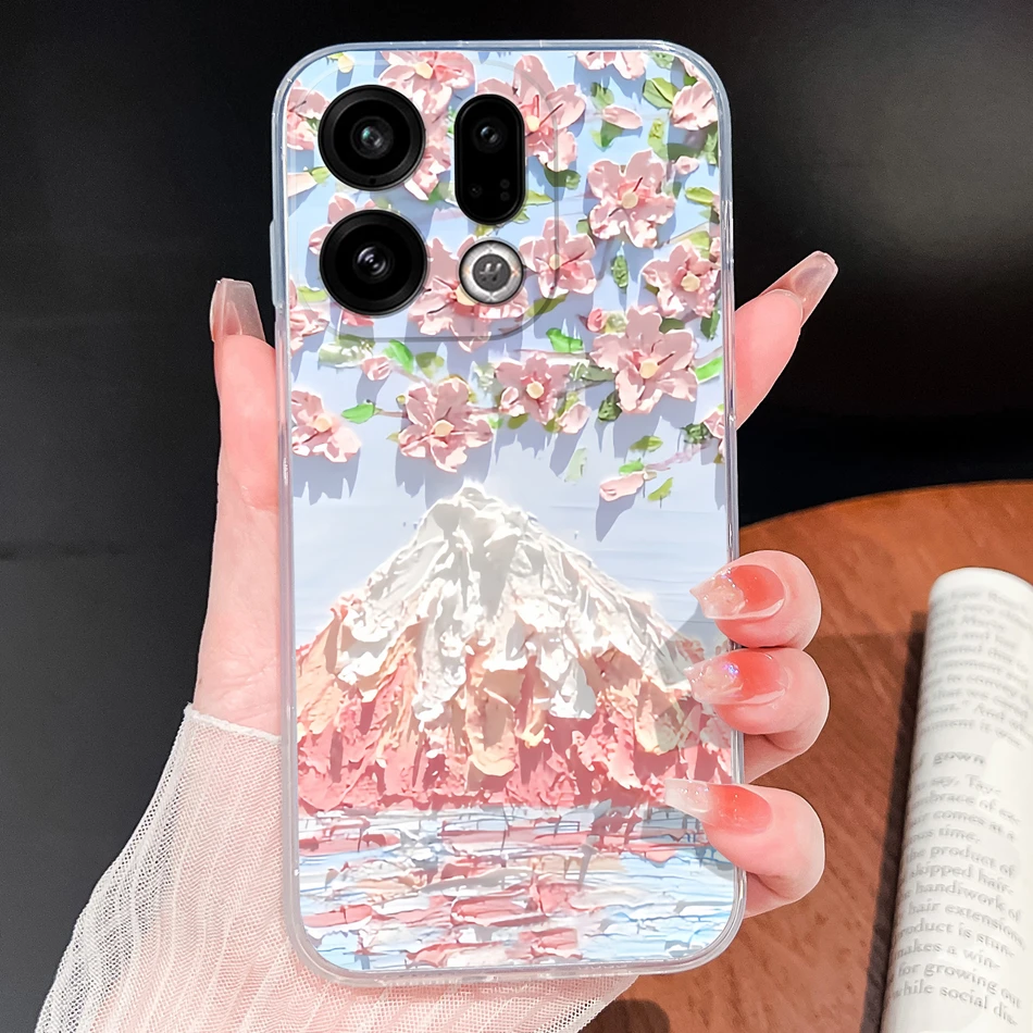 Lovely Fish Pattern Soft TPU Clear Silicone Shockproof Phone Case