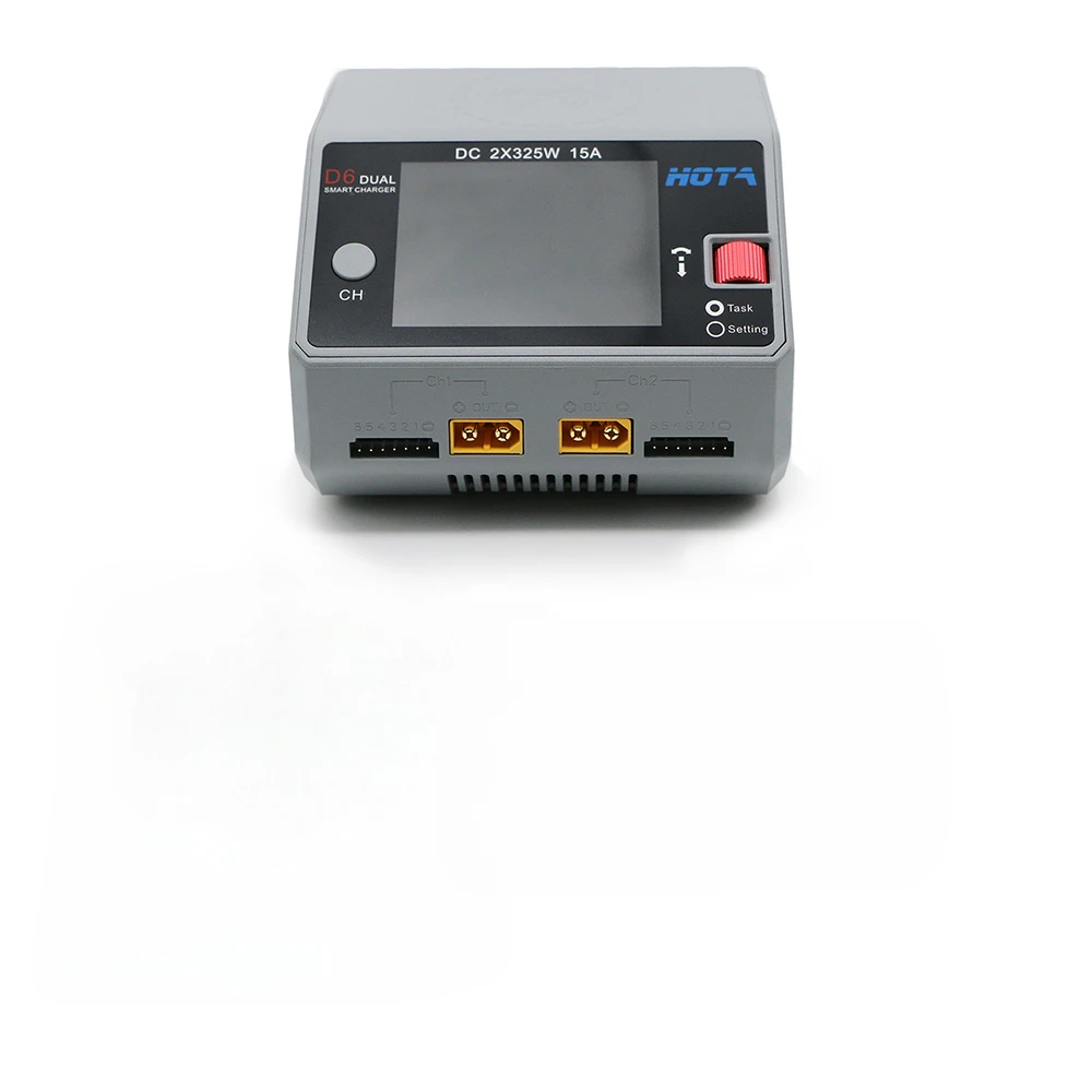 Hota D6 Dual Smart Charger Dc650W 15A Micro Usb Integrato Per Batteria Lipo Liion Nimh Con Iphone Samsung