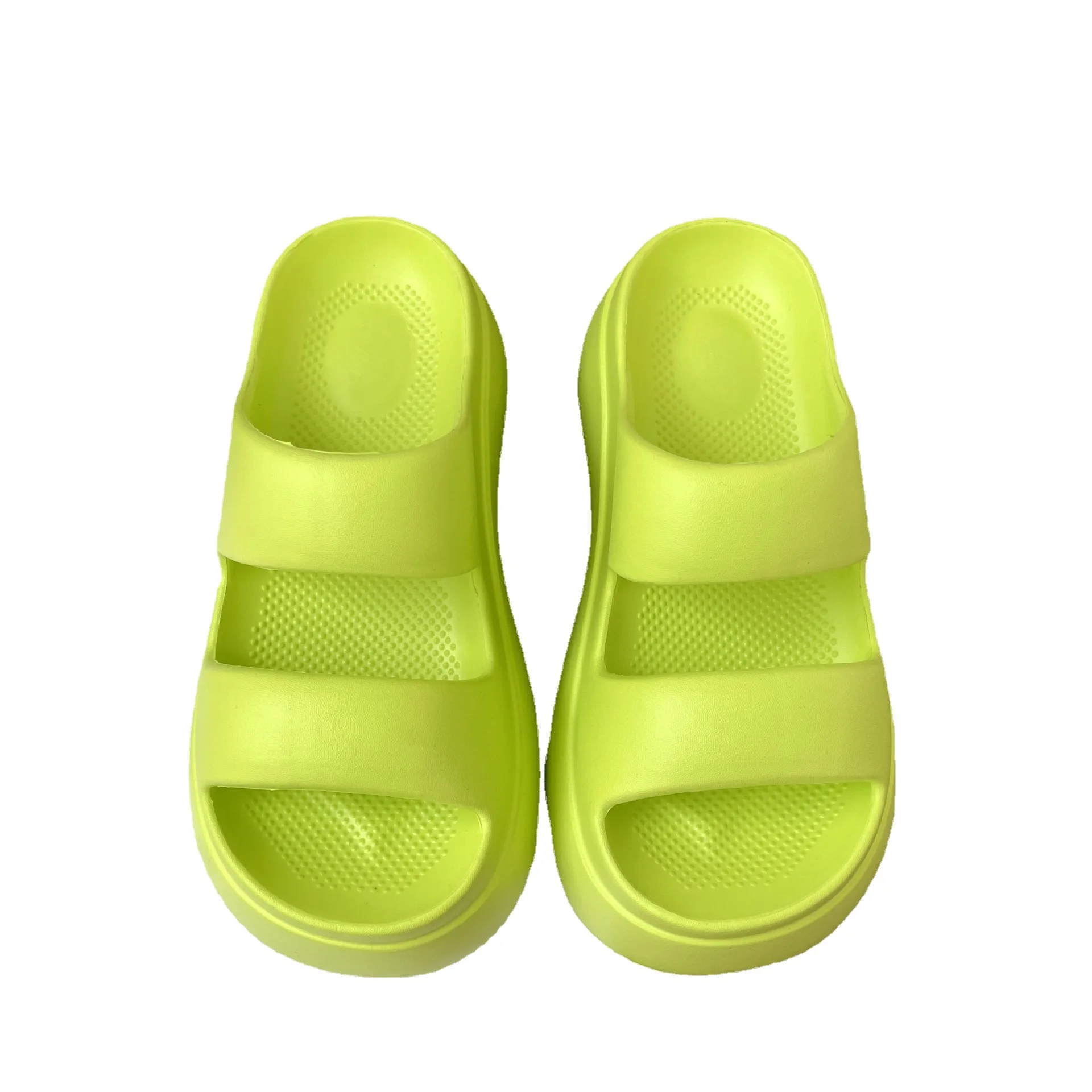 Slippers women's 2023 new summer EVA 7cm wedge heel with thick sole solid casual outer wear non-slip sandal ladies flop flips