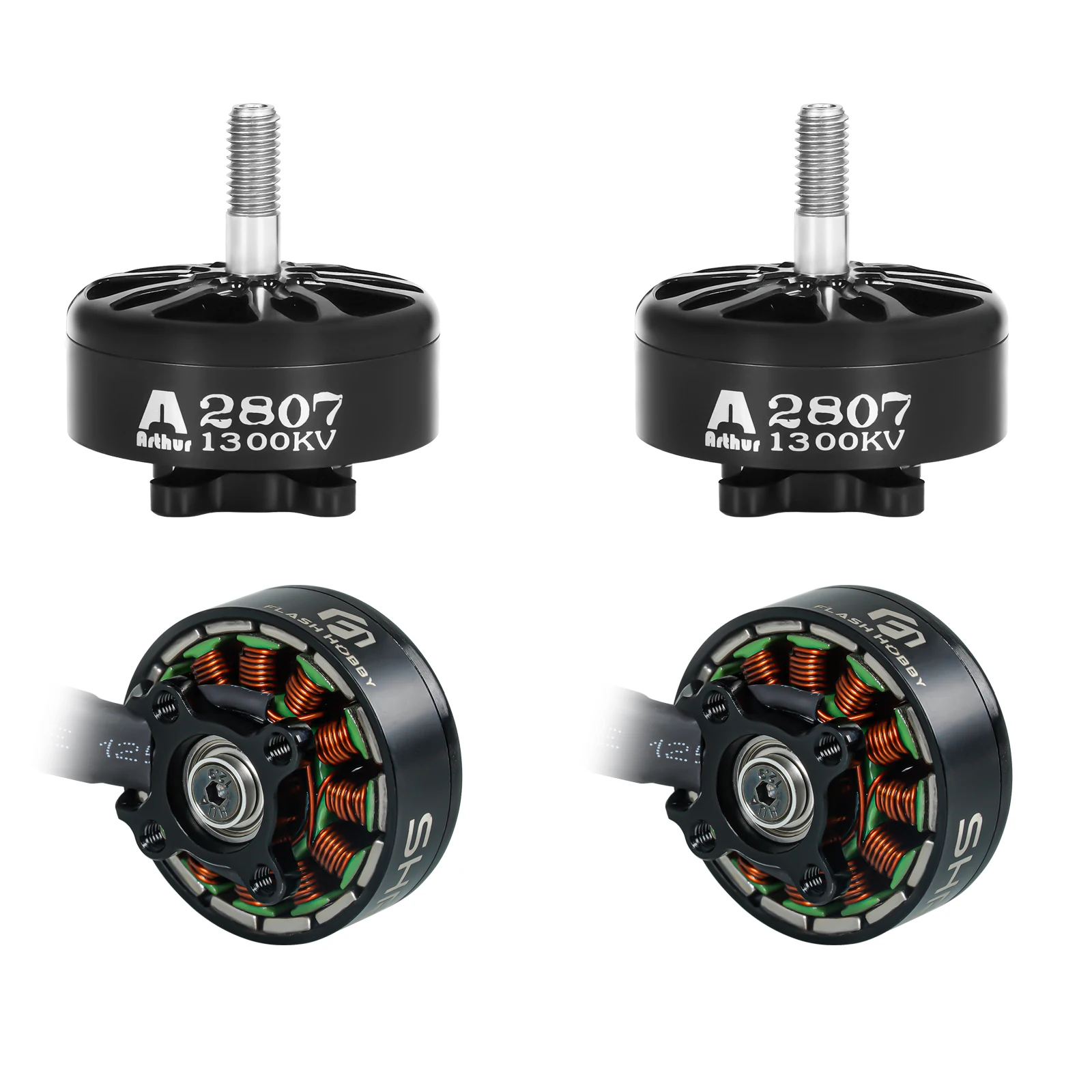 4PCS 1300KV 6S FPV Motor for Helicopters