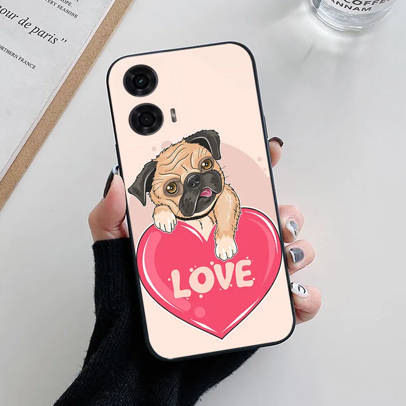 Stylish Soft Silicone Back Case for Motorola Moto G85 - Cute and Fashionable Phone Cover