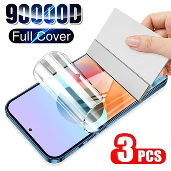 3 pezzi pellicola idrogel per Samsung Galaxy A56 A55 A54 A53 A36 A35 A34 A33 A16 A15 A14 A26 A25 A24 A52 A52s A06 protezione schermo