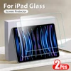 Screen Protector For Ipad Air 11 M3 M2 2025 Pro 11 M4 Tempered Glass A16 10 9 9th 10th Generation Air 5 4 3 Mini 6 7 Accessories